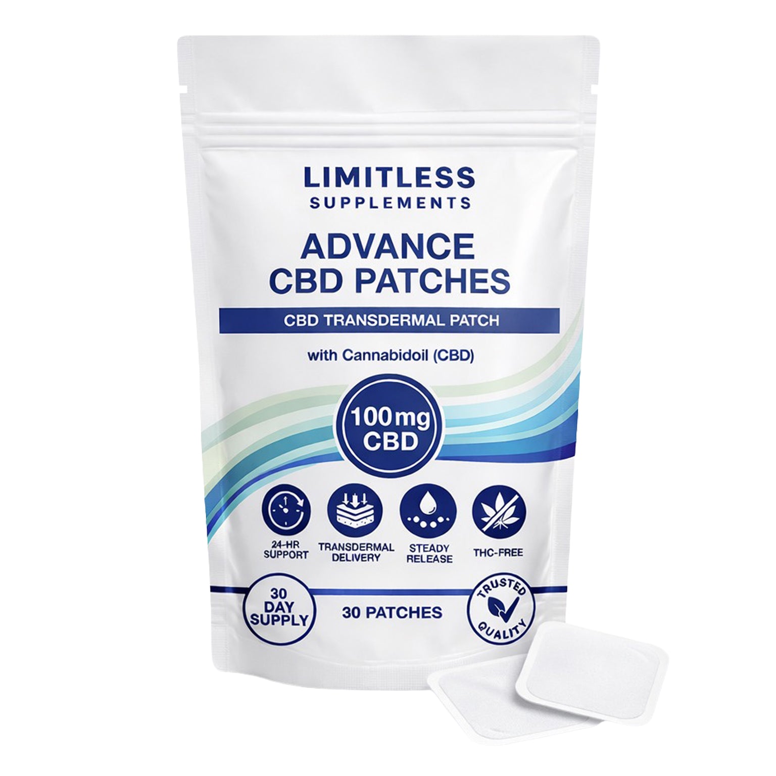 Advance 100 mg CBD Patches