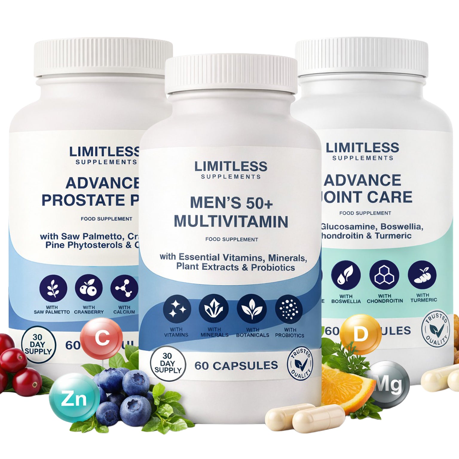 Men's 50+ Wellness Bundle