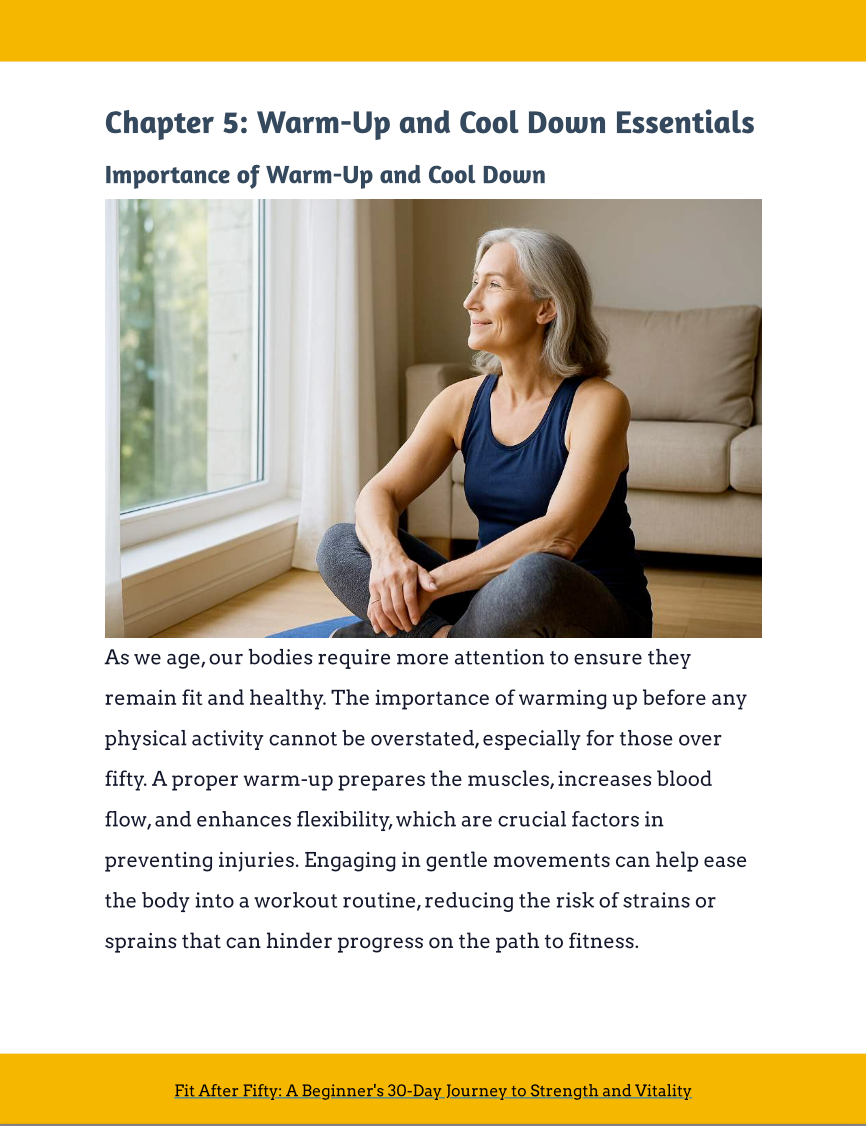 Fit After 50: The Beginner’s 30-Day Plan