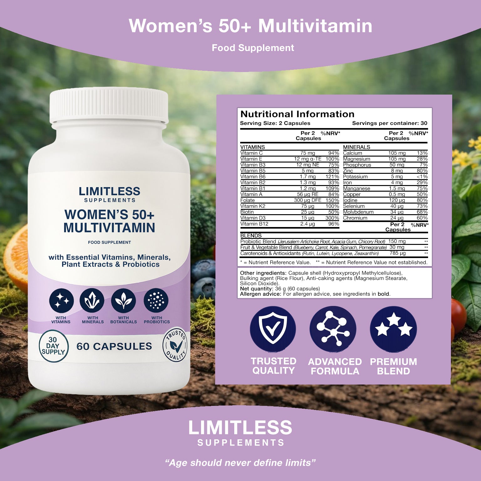 Women’s 50+ Wellness Bundle